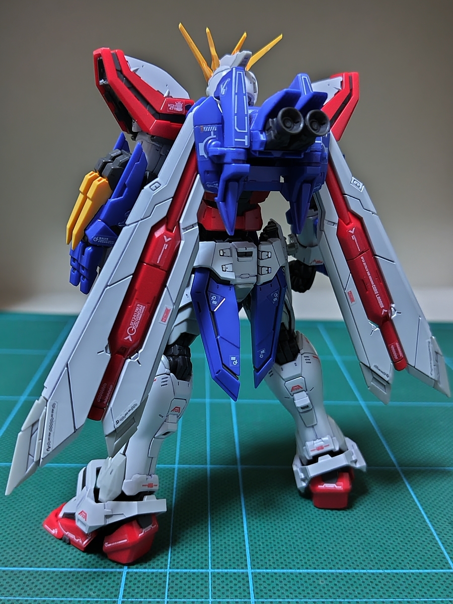 RGゴッドガンダム塗装済み 未組み立てRGゴッドガンダム　F1ランナー3番不足 RG 1/144 ゴッドガンダム レビュー - ガンプラ 素組みブログ