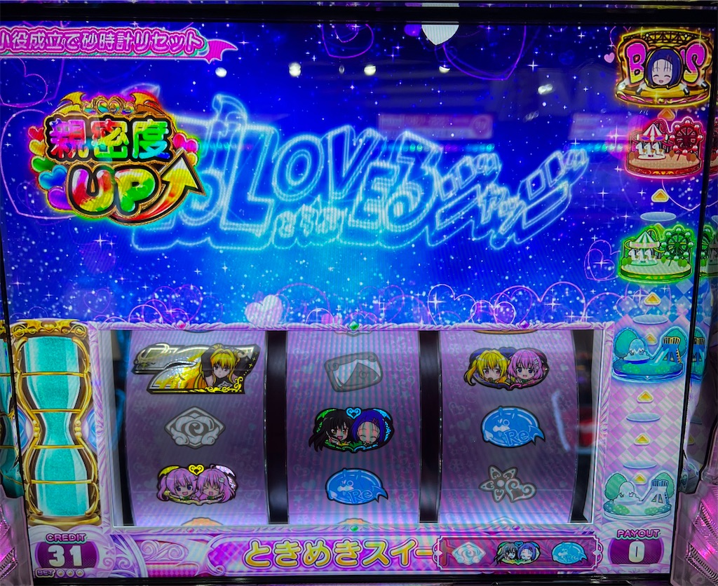 L ToLOVEるダークネス CZ中にハーレム目出現！恩恵は？！ - 1パチから