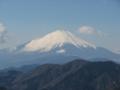 丹沢塔ノ沢から、富士山１