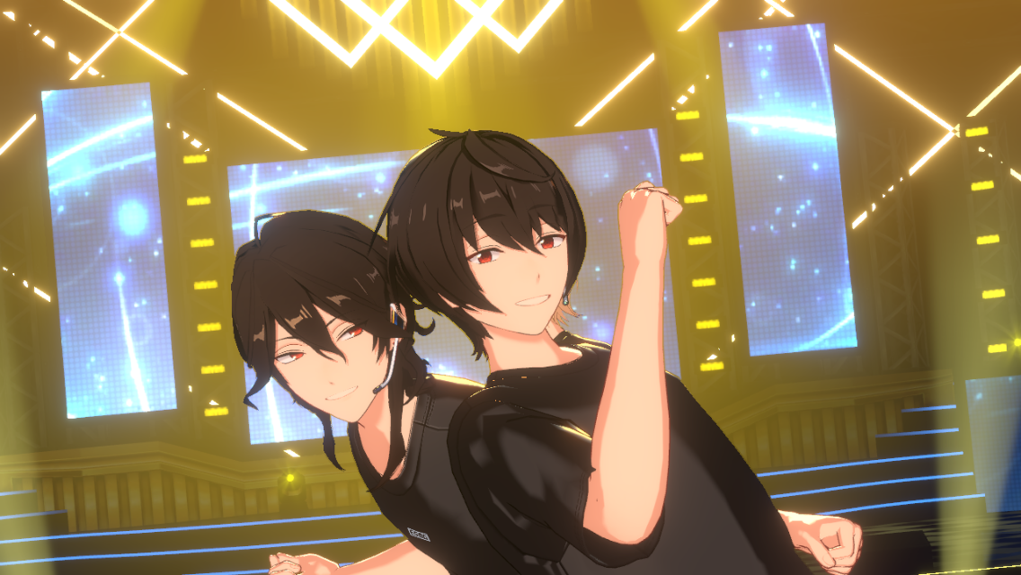 あんスタ 大神晃牙 朔間零 フルグラフィック Tシャツ