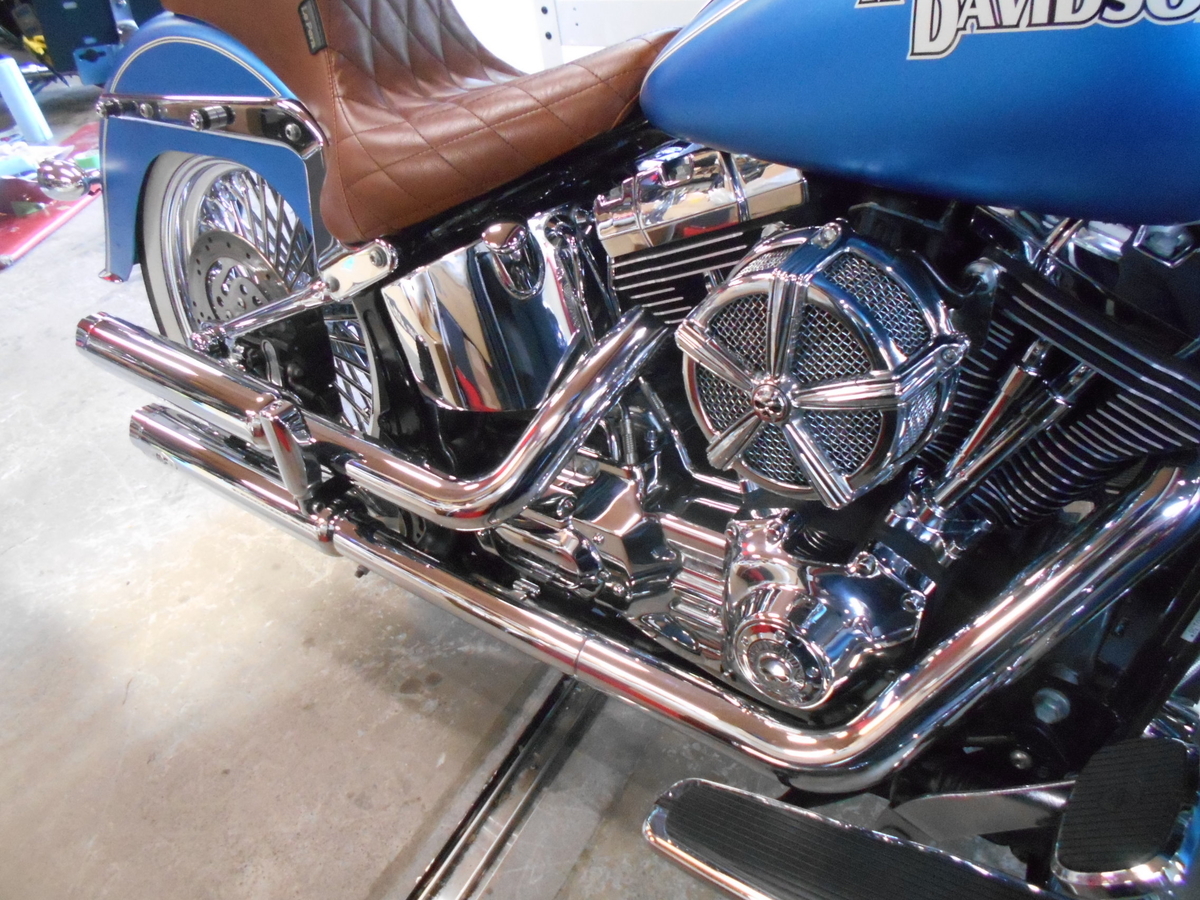 ハーレーダビッドソン ソフテイルデラックス FLSTN 純正タ