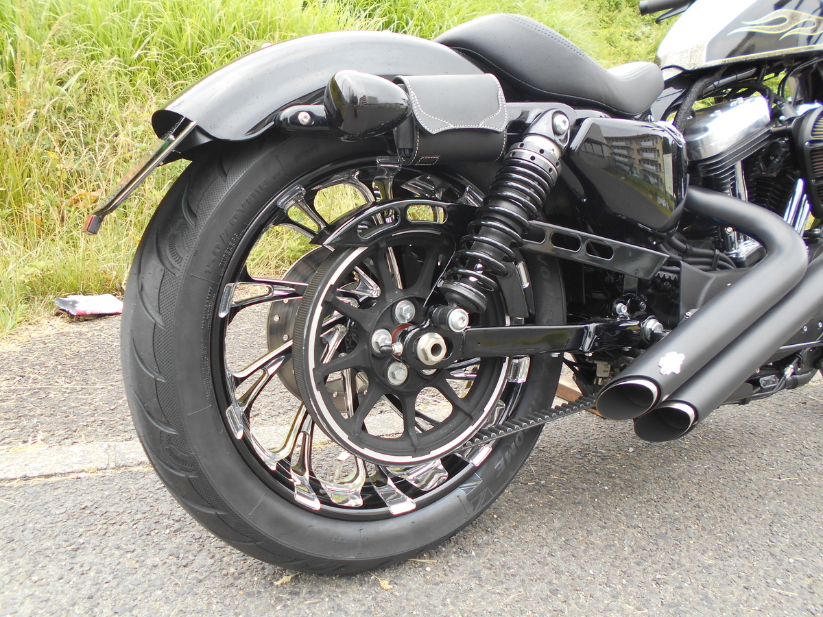 ⭐︎Revive1911 xl1200x フォーティエイト　キャストホイール xl1200x フォーティエイト🔥 前後ホイールカスタム スポークから