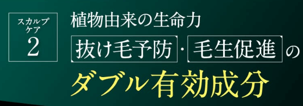 ハーバニエンススカルプエッセンスはダブル有効成分