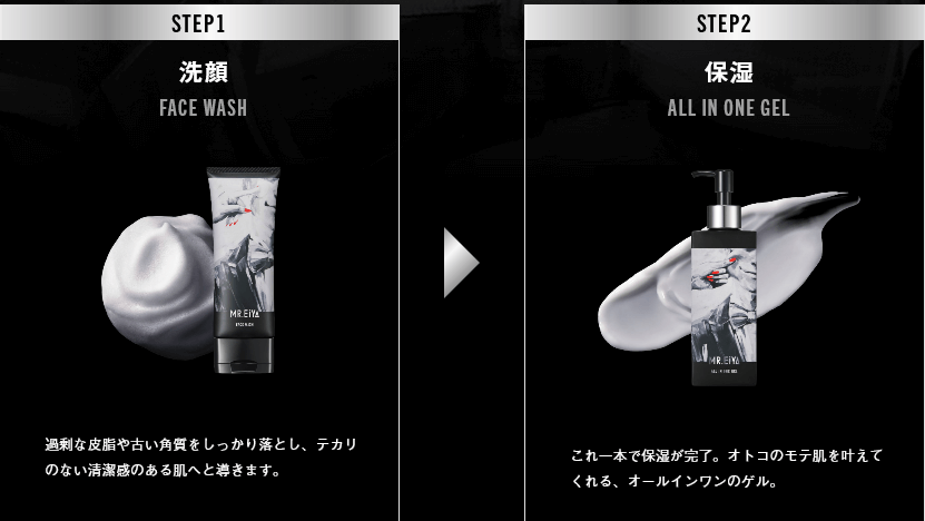 ミスターエイヤは簡単2ステップ