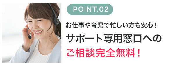 プリミストはサポート専用窓口あり