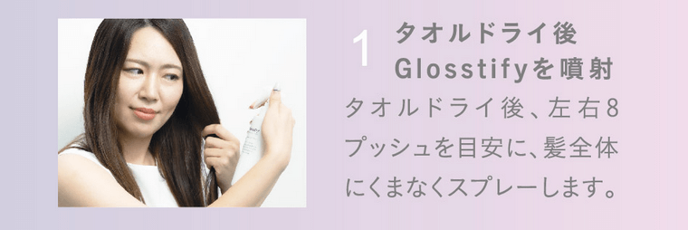 グロスティファイの使い方