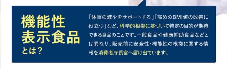 シボローカは機能性表示食品