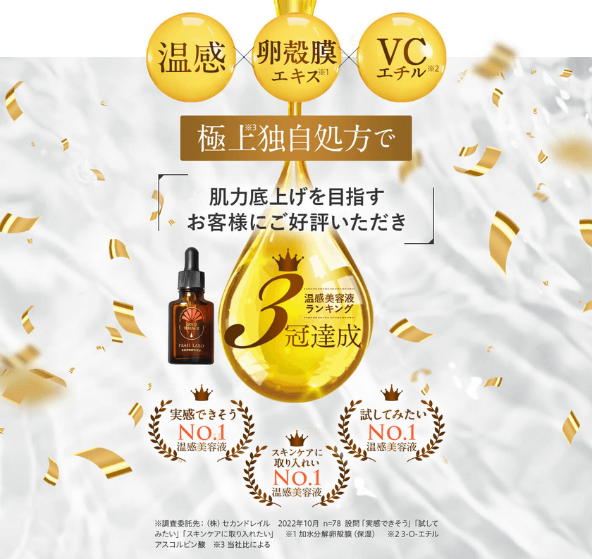 ゴールドセラムⅢは3冠達成