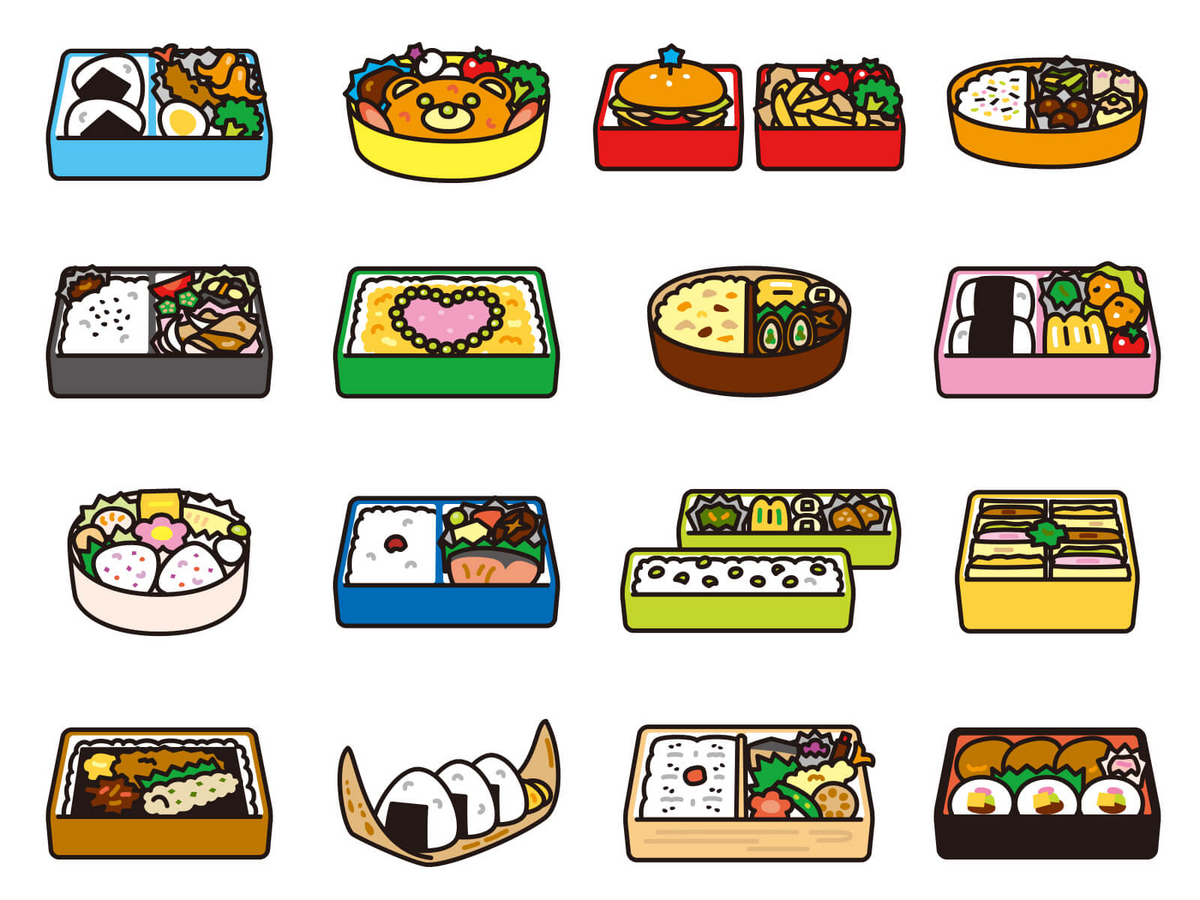 お弁当の詰め方