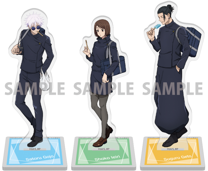 呪術廻戦 渋谷事変 キャラファイングラフ アクリルスタンド 02 TVアニメ『呪術廻戦』より、第2期「渋谷事変」の場面写を使用