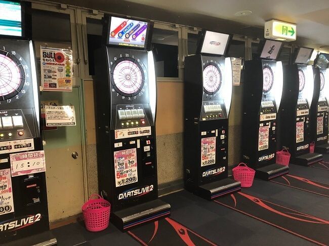 立川アドアーズダーツライブ6台