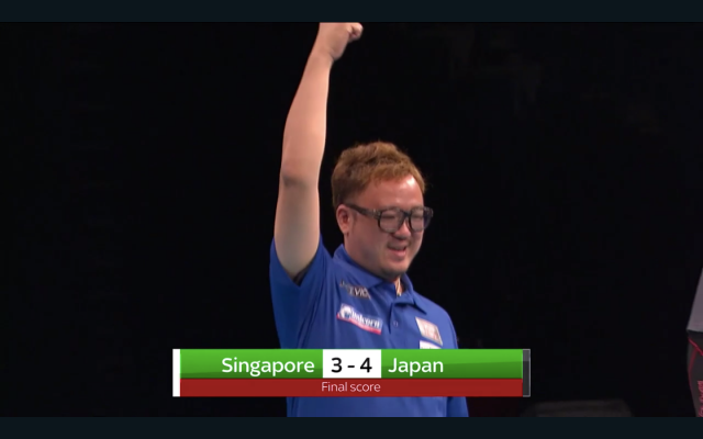 2019年PDCワールドカップの浅田斉吾