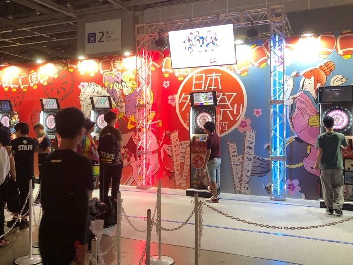 ダーツ祭り2019のイベントゾーン