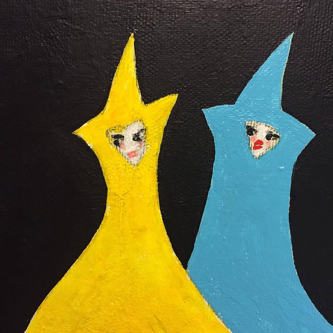 Yellow and Blue