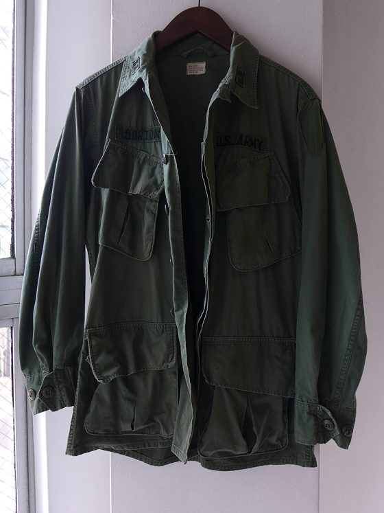 ジャングルファティーグ　ジャケット セカンドモデル　Ｓ－Ｒ ヴィンテージ US(米軍) NAM戦 ジャングル ファティーグジャケット 2ndモデル