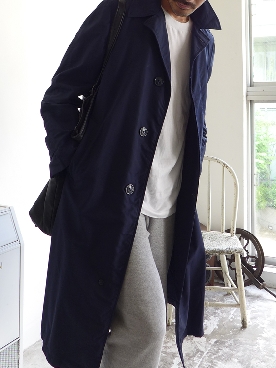 希少 A.P.C ビンテージコート レインコート　白 フランス製 ユニセックス 1950s Vintage U.S.A.F Rain Coat ヴィンテージミリタリーレイン
