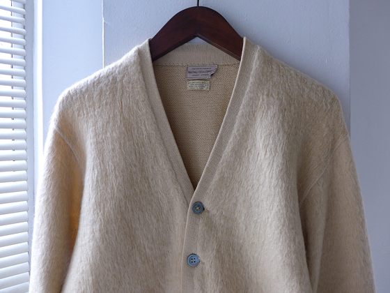 1960s Vintage Mohair Cardigan ヴィンテージモヘアカーディガン - ANNE-TRE