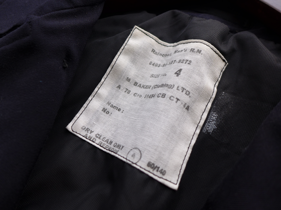 1970s Vintage Royal Navy Rain Coat ヴィンテージイギリス軍