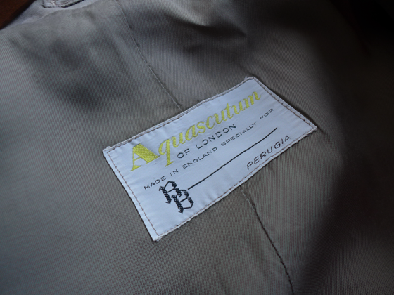 60s【Vintage Aquascutum StainCollar Coat】 60s【Vintage Aquascutum StainCollar Coat】
