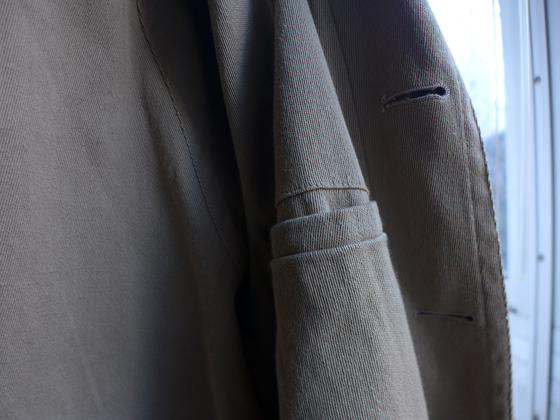 1930～40s Vintage French Cotton/Silk Work Coat ヴィンテージ