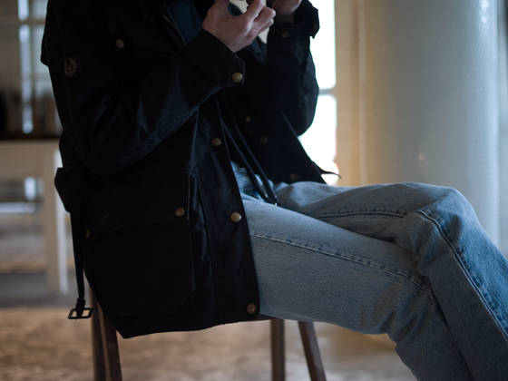 1960s Vintage Belstaff Trial Master Waxed Jacket