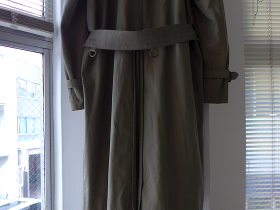 1980s Vintage Aquascutum Trench Coat ENGLAND 英国製アクア