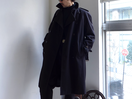 1970～80s Vintage Burberrys Wool Gabardine Trench Coat ENGLAND 英国製ヴィンテージ