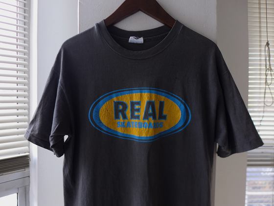 トップスReal Skateboards 80s 90s ビンテージTシャツ ネイビー