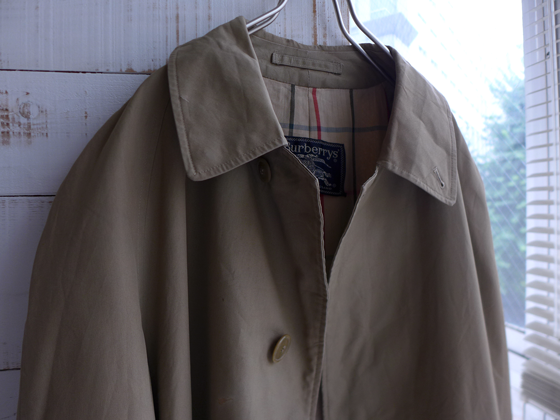 1970s Vintage Burberrys Balmacaan Coat England 英国製ヴィンテージバーバリーステンカラーコート