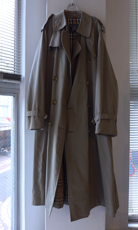 s Vintage Burberrys Trench Coat ENGLAND Trench 英国製