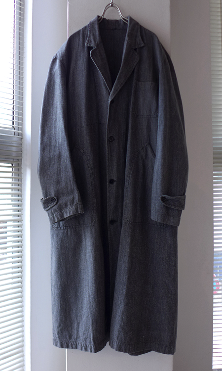 1950s Vintage French Work Atelier Coat ヴィンテージフレンチワーク ...