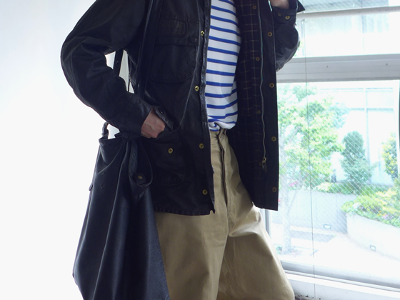 barbour international 70s ワンワラント　40 ブラック 70's] Barbour INTERNATIONAL made in England | recollection