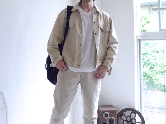 90s リーバイス 70505 カツラギ Gジャン White Levi’s Levi's リーバイス 70505 ホワイトデニムジャケット Gジャン 38