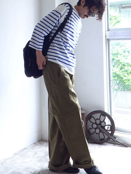 1950s Vintage French Army M-47 Trousers Dead Stock