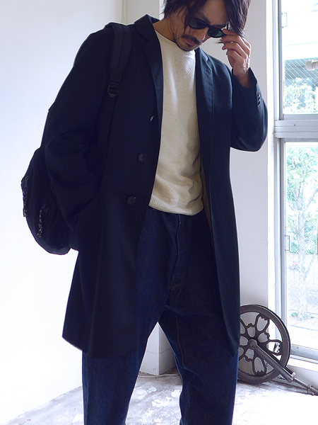 1960s Vintage Italy Hand Made Coat Crombie Cloth ヴィンテージ