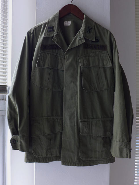1970s Vintage U.S.Army Jungle Fatigue Jacket 4th