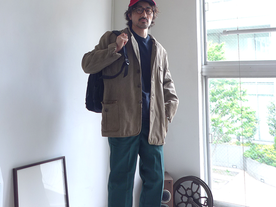 1970～80s Vintage Dickies 874 T/C Chino Pant Green Dead