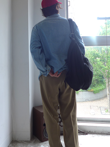 1980s Vintage GIVENCHY Wool Gabardine Slacks ヴィンテージ