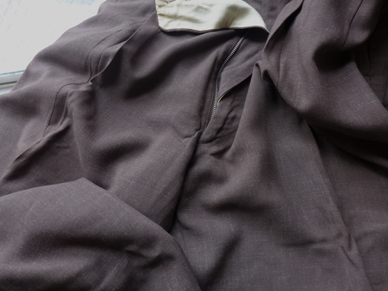 1950s Vintage Rayon Slacks Brown ヴィンテージレーヨン 1950s Vintage Rayon Slacks Brown ヴィンテージレーヨン
