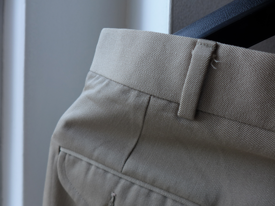 1980s Vintage Ralph Lauren Wool Gaberdine Trousers 1980s Vintage Ralph Lauren Wool Gaberdine Trousers