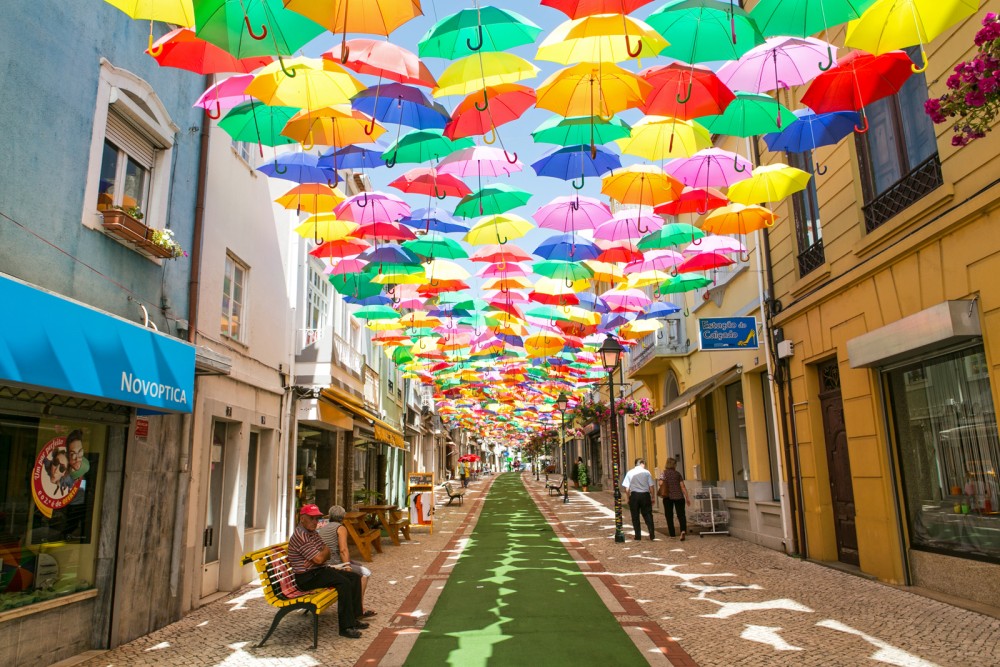 憧れの ポルトガル アゲダ Agueda の傘祭り Portugal留学日記 憧れの ポルトガル アゲダ Agueda の傘祭り Portugal留学日記