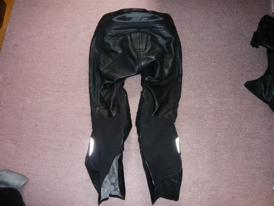 RS TAICHI GMXモーション ベンデッドレザーパンツ/XL RSY814