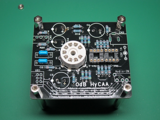0dB HyCAAヘッドホンアンプ（テストベンチ－実装組立編） - なじ