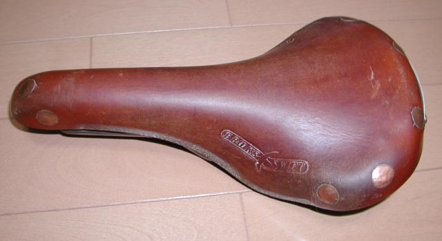 Brooks Swift Titan ブルックスの革サドル KUWAHARA Gaapの再生