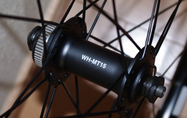 実質￥5,000で買えるフロントホイールの実力 シマノ WH-MT15