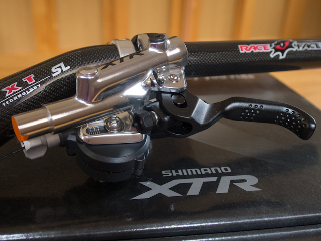 シマノ XTR…XTR SL-M970 シフトレバーとBL M988 ブレーキレバーの