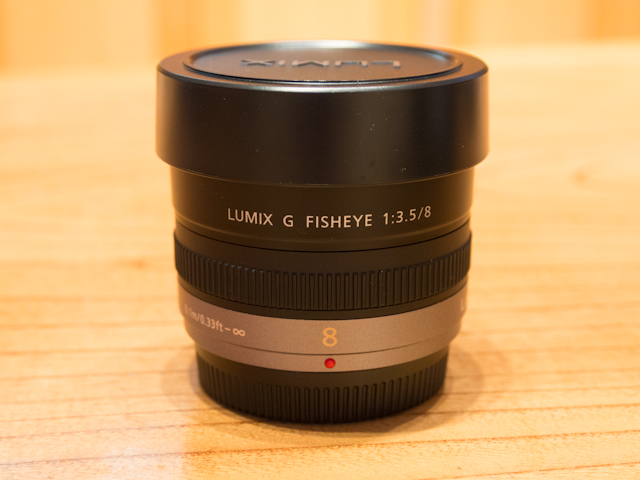 LUMIX G FISHEYE 8mm/F3.5・・・パナソニックの魚眼レンズ