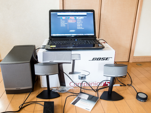 BOSE Companion 5・・・4万円で完結する極上オーディオ - 休日モード