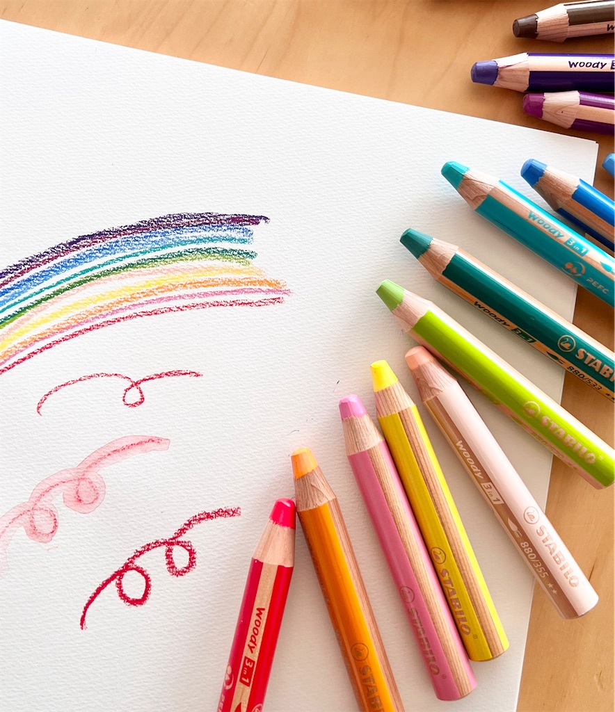 STABILO 色鉛筆 ウッディー3in1 18色 880-18-3 STABILO スタビロ