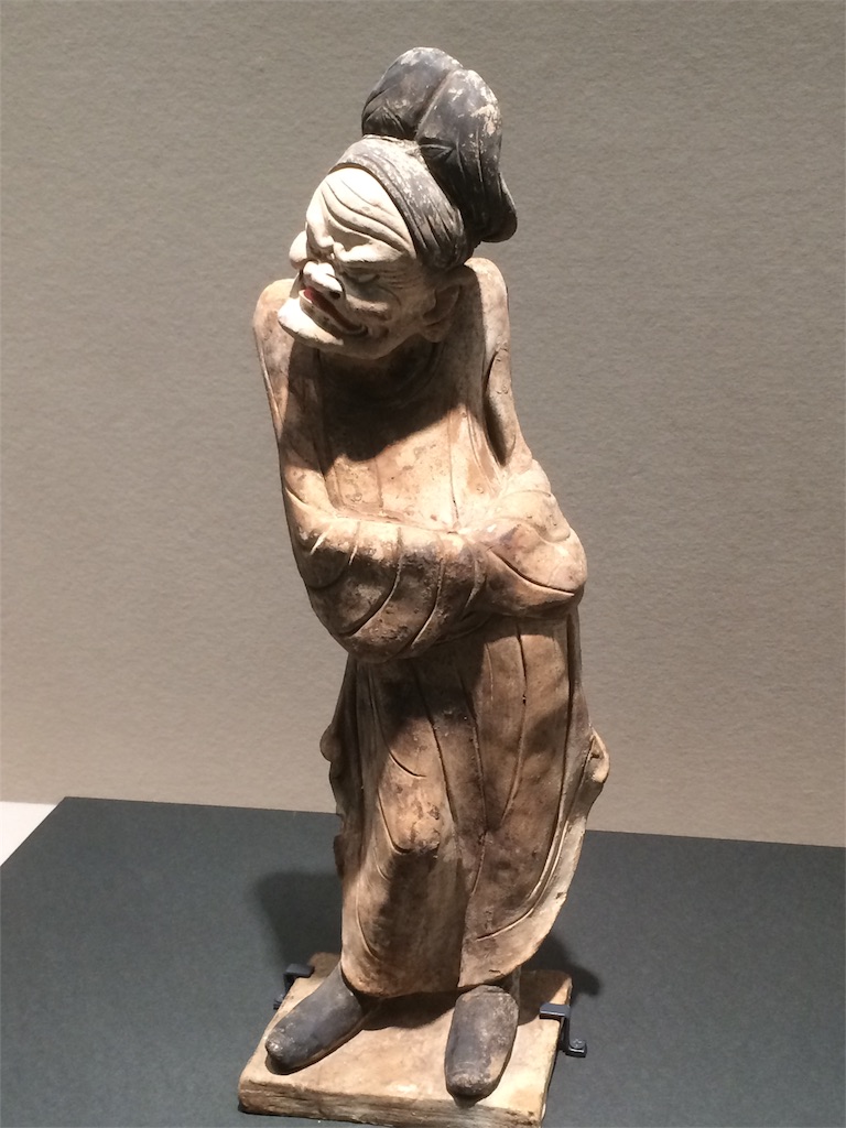 唐時代胡人俑　(頭部だけ) 女性俑頭部 文化遺産オンライン
